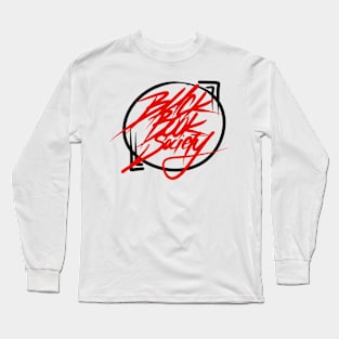 Red drip Long Sleeve T-Shirt